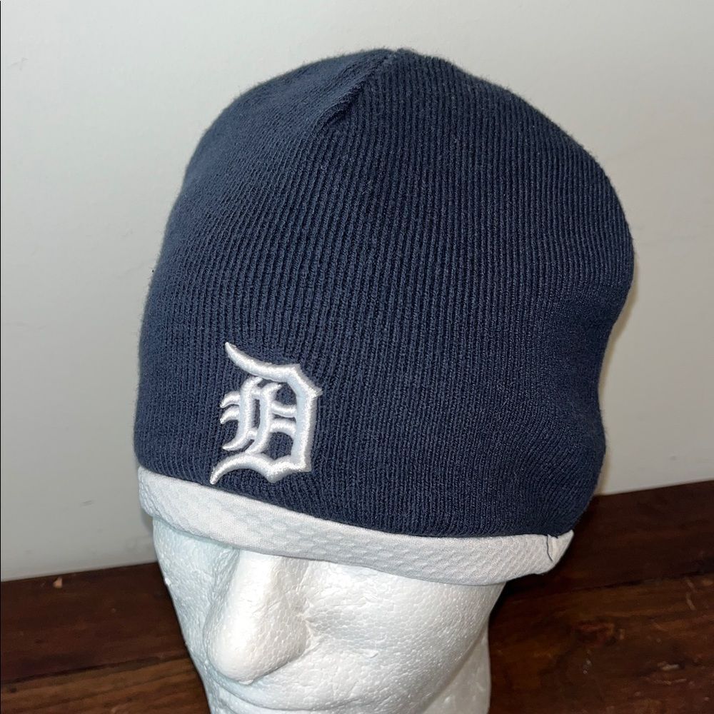 Detroit Tigers knits MLB Logo Authentic winter ski snowboard beanie hat cap